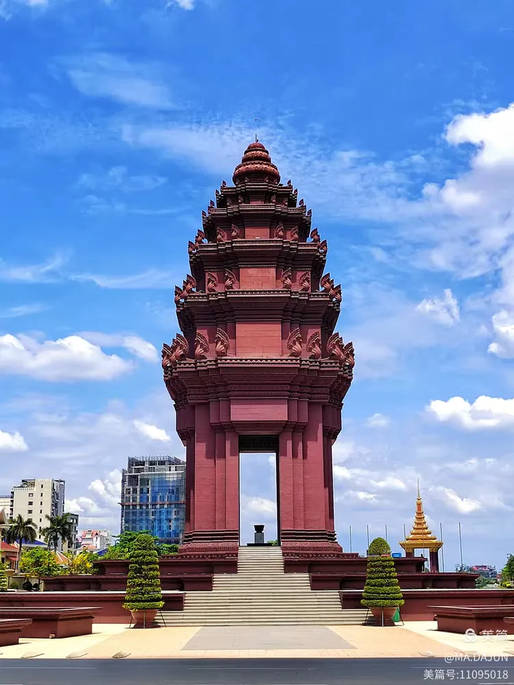 柬埔寨游记(6)金边独立广场